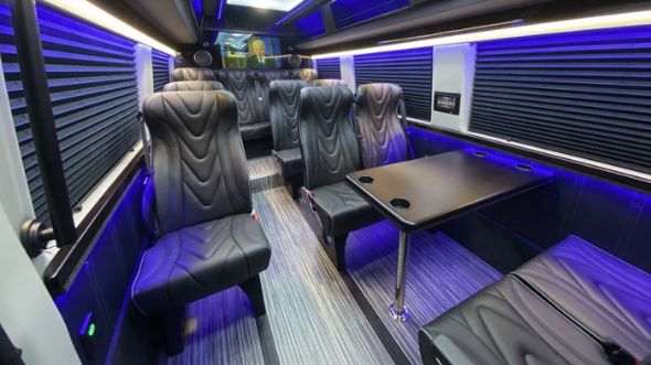 18 passenger sprinter van interior petersburg
