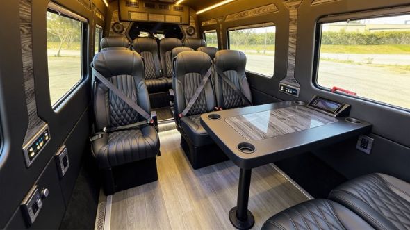 richmond 12 passenger sprinter van interior
