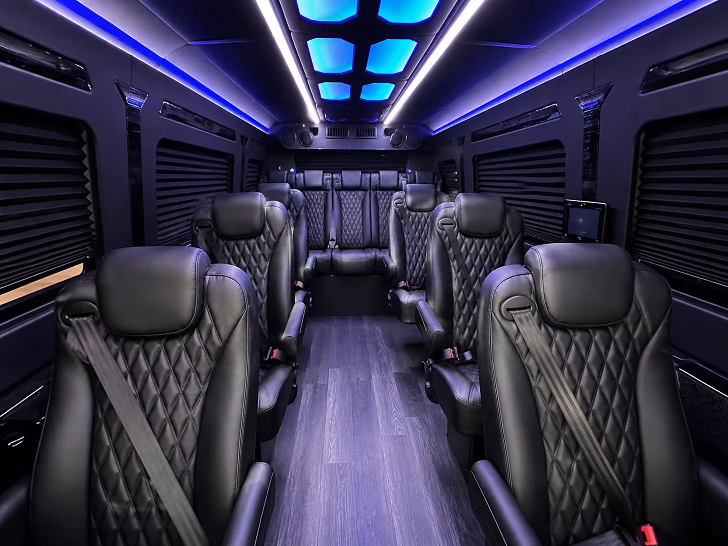 conference and convention attendee sprinter van transportation in richmond virginia