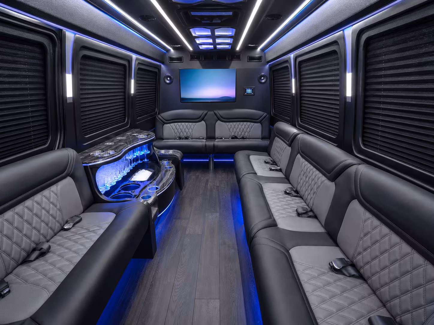 richmond sprinter limousine inside