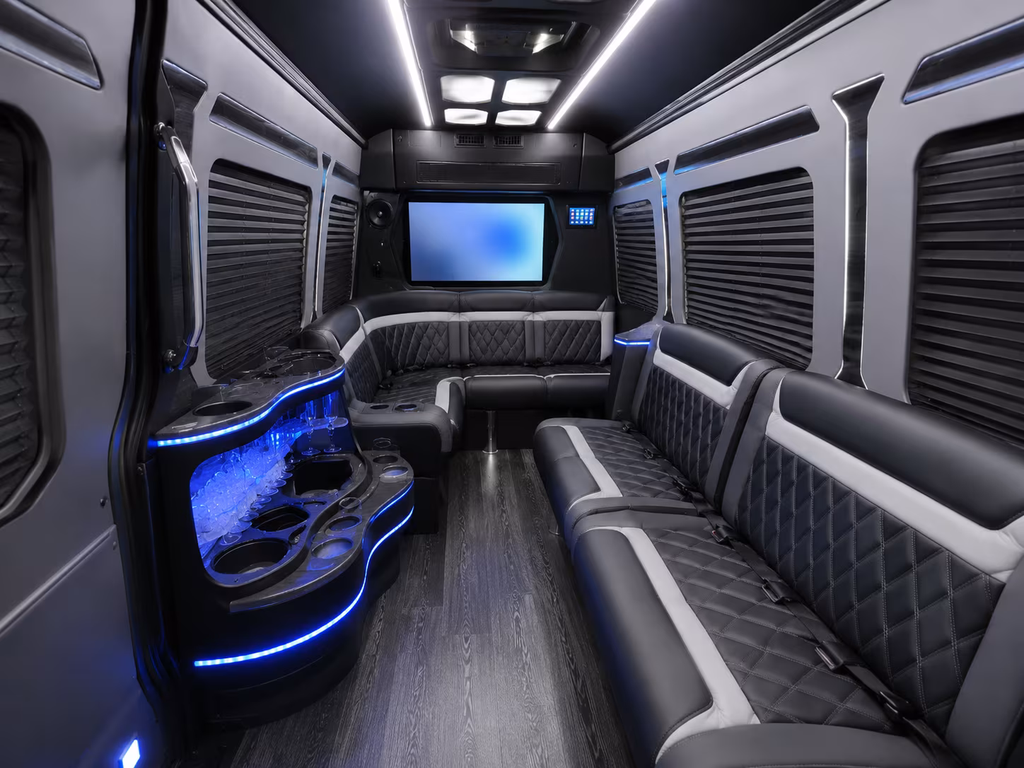 richmond sprinter limousine interior