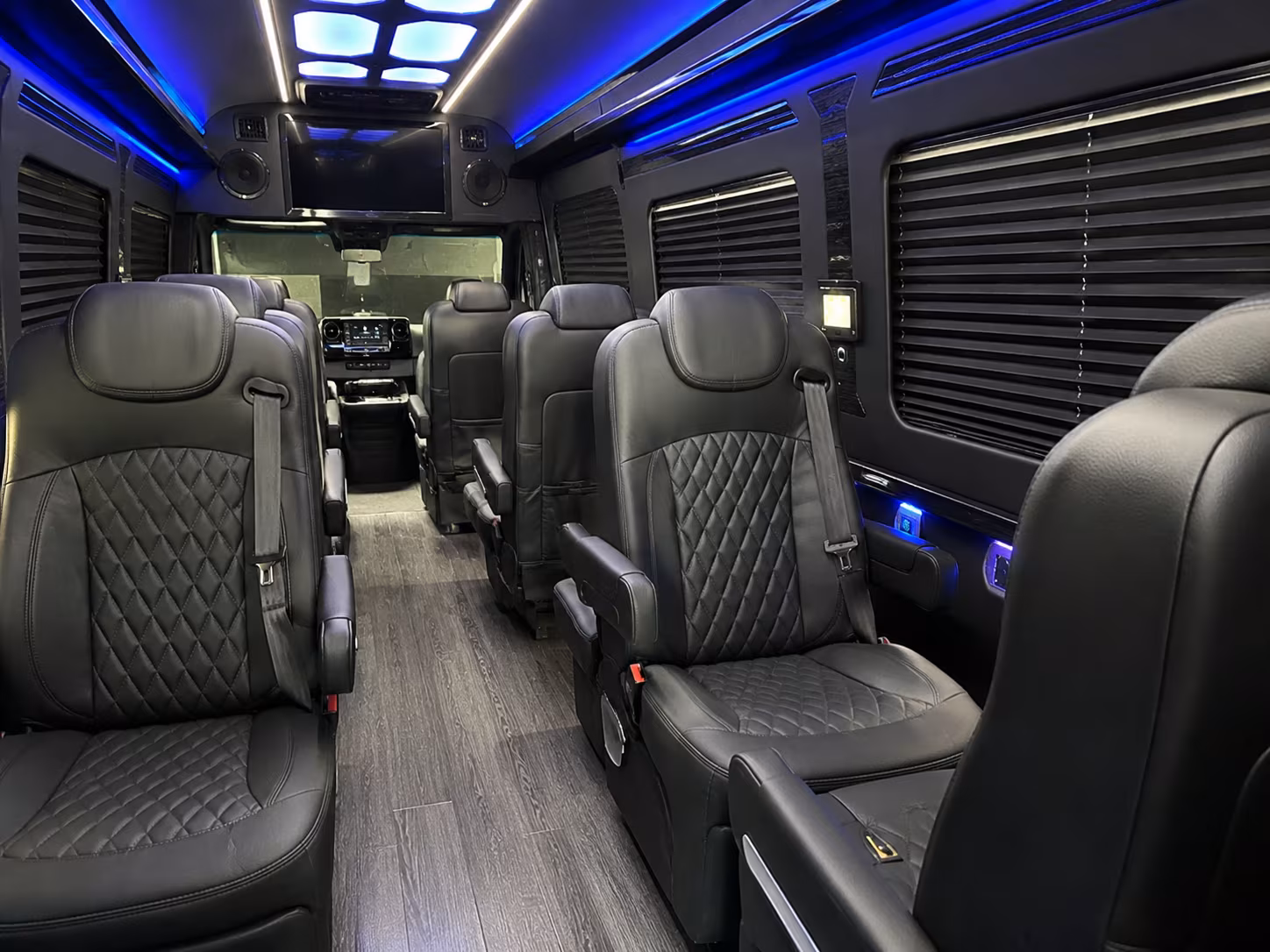 sprinter van rentals for bands groups and airport to venue transportation in richmond