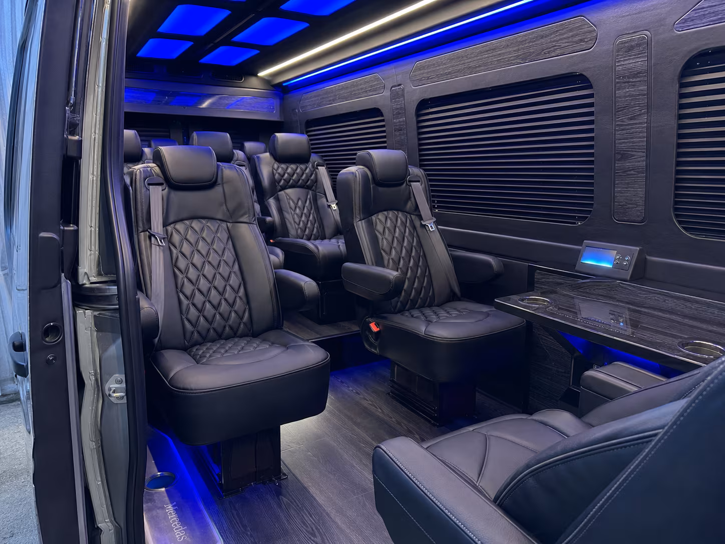 sprinter van transportation for groups and events across richmond